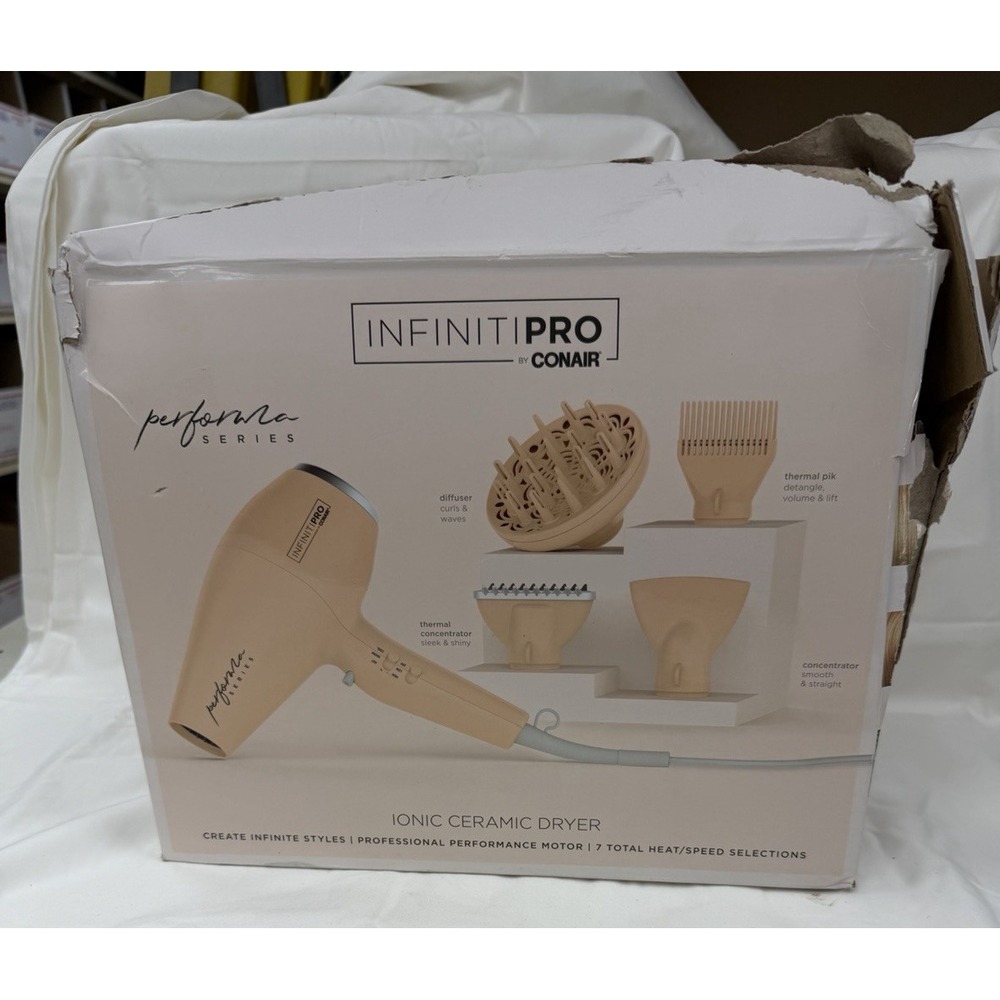 Conair Infiniti Pro Ionic Ceramic Dryer NEW OPEN BOX